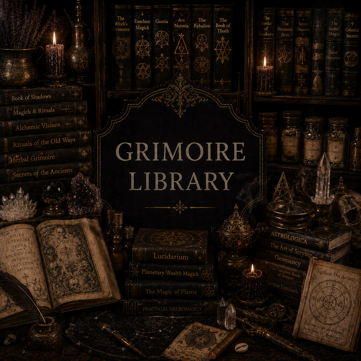 Grimoire Library