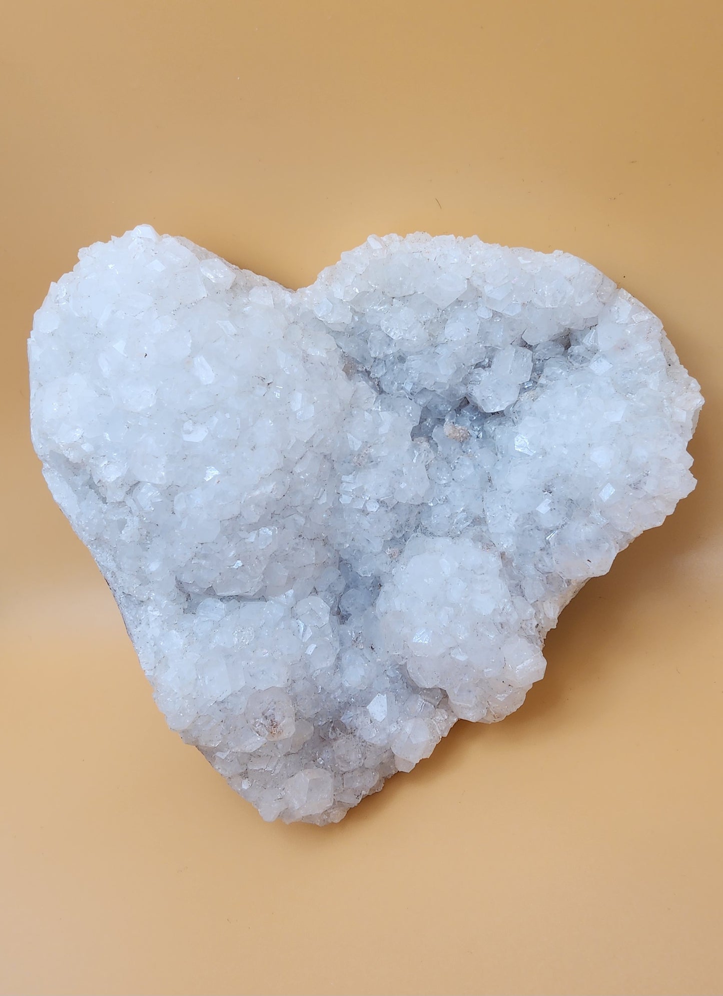 Clear Quartz Heart Cluster