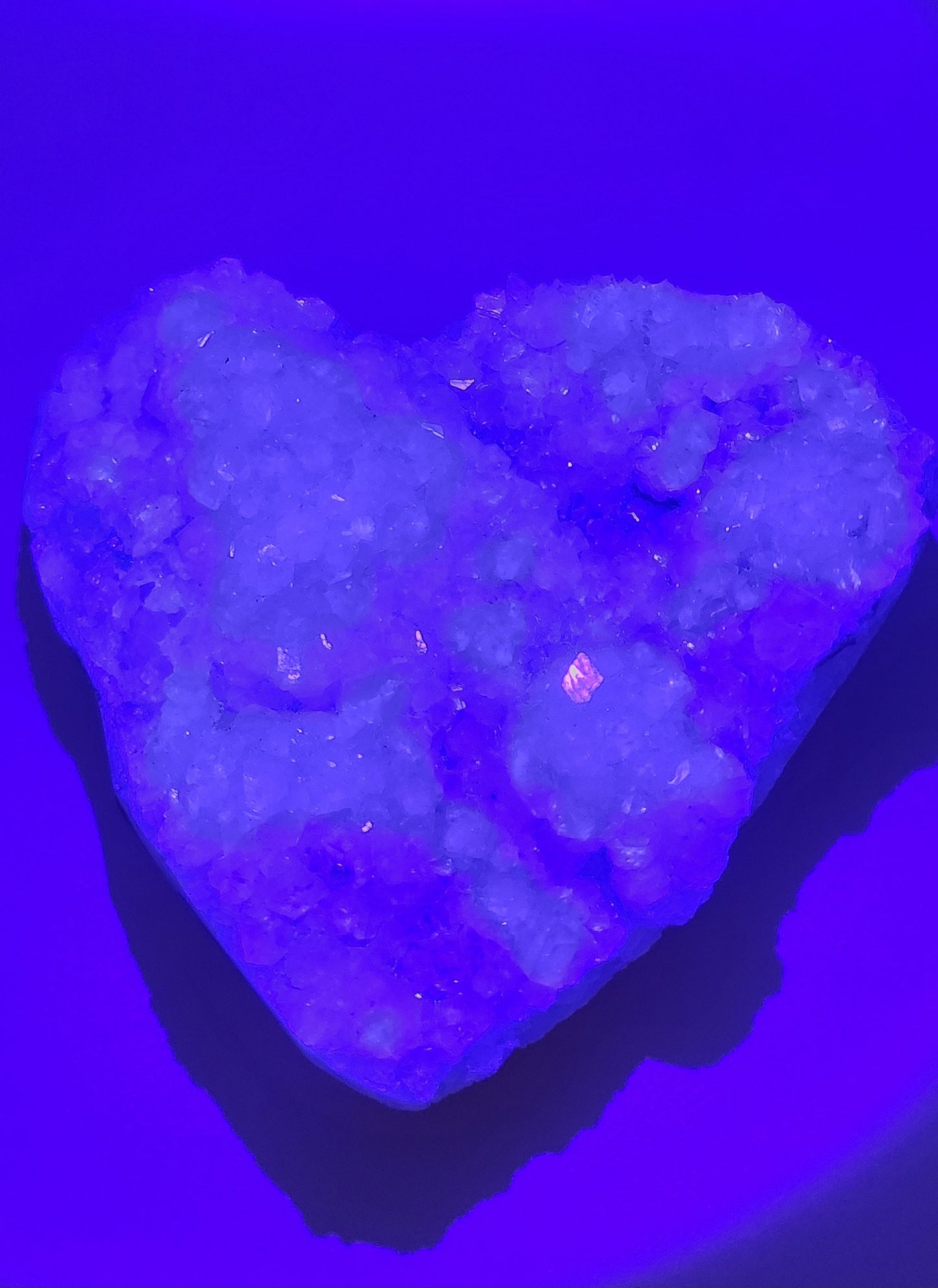 Clear Quartz Heart Cluster