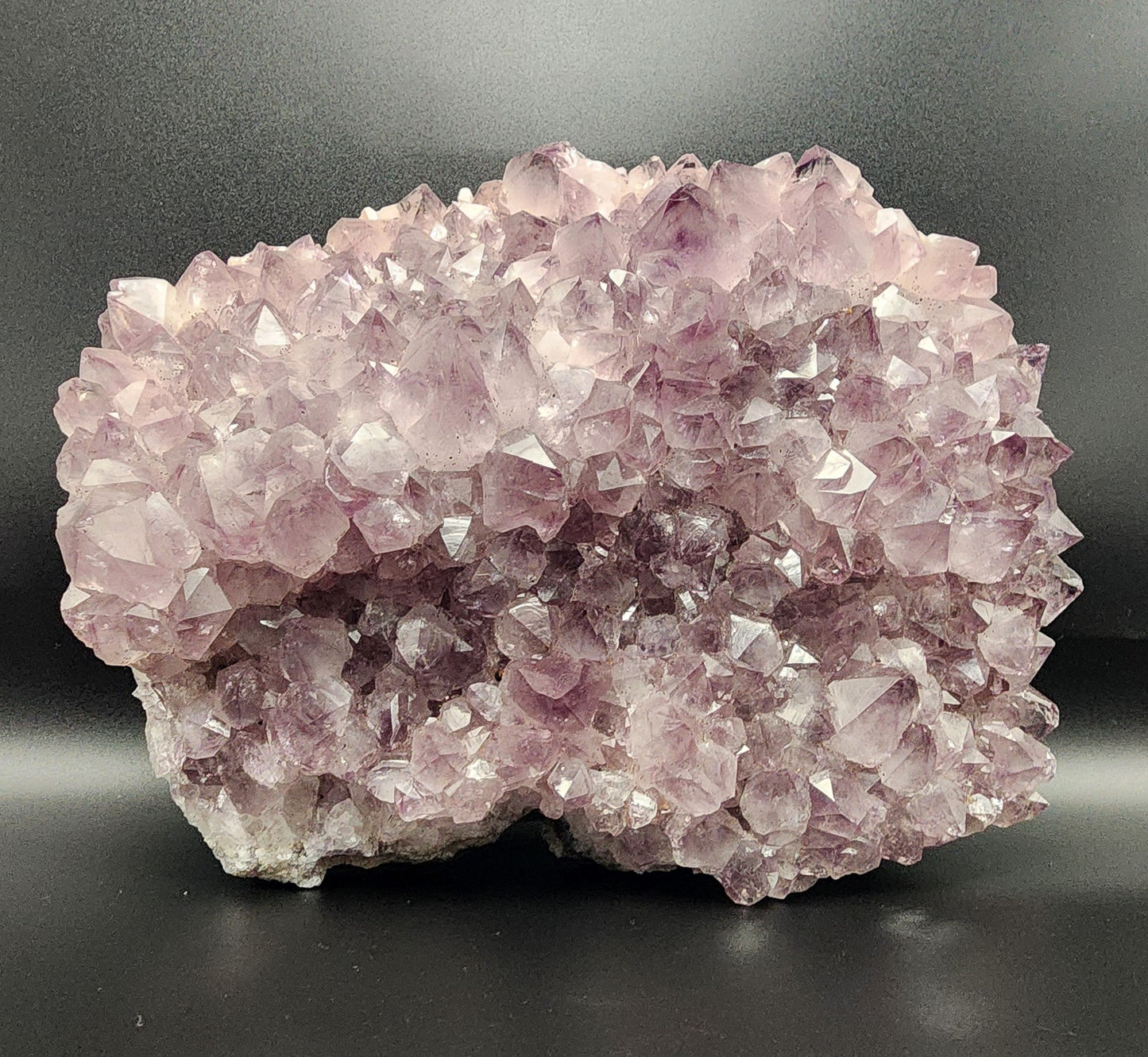 Amethyst Heart Cluster
