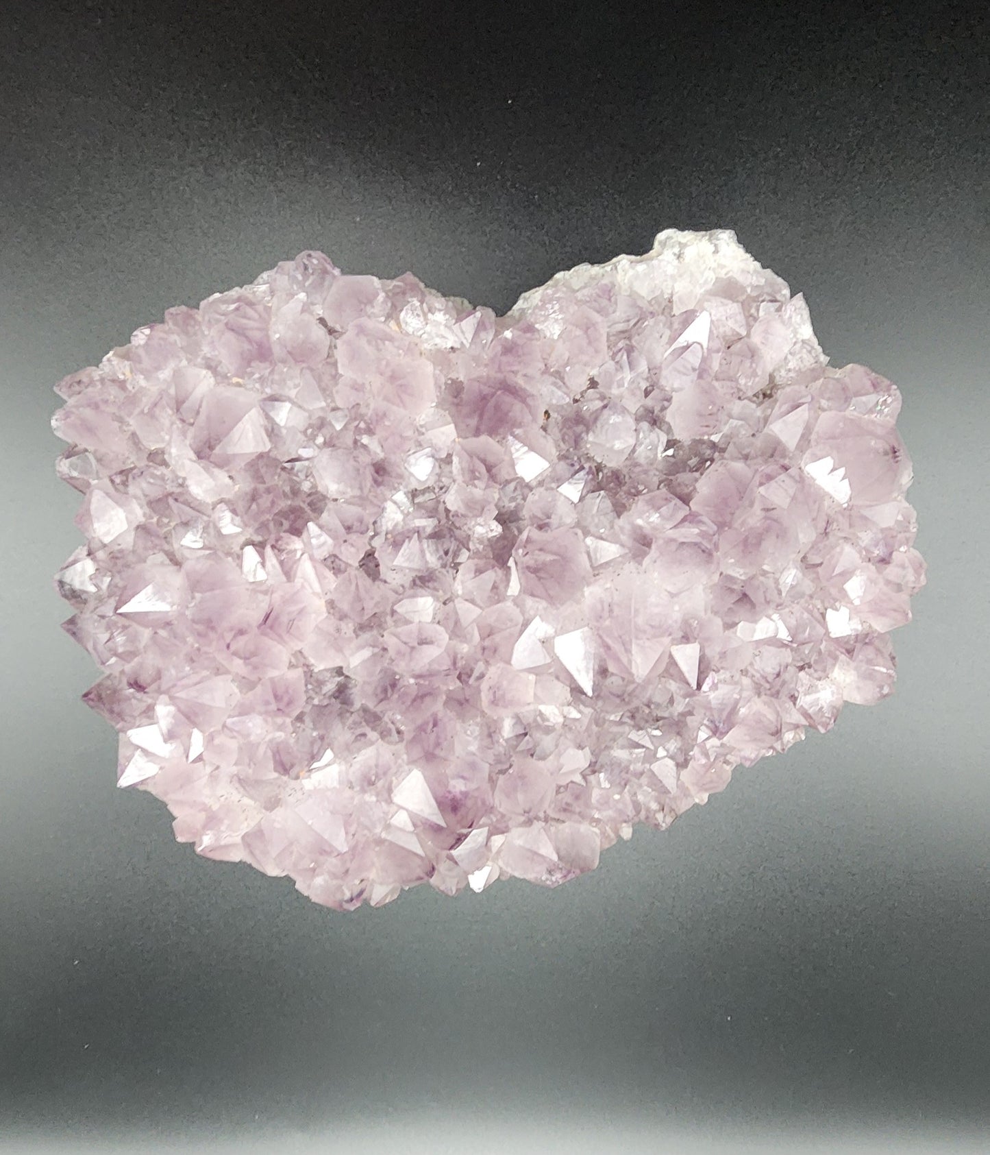 Amethyst Heart Cluster