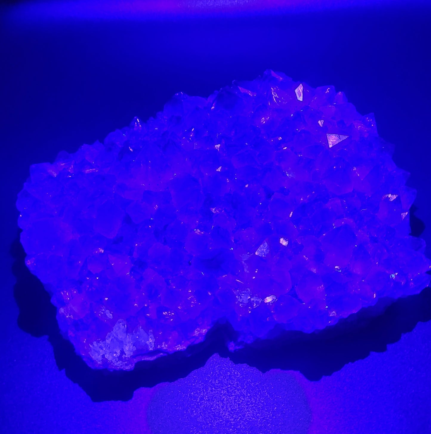 Amethyst Heart Cluster