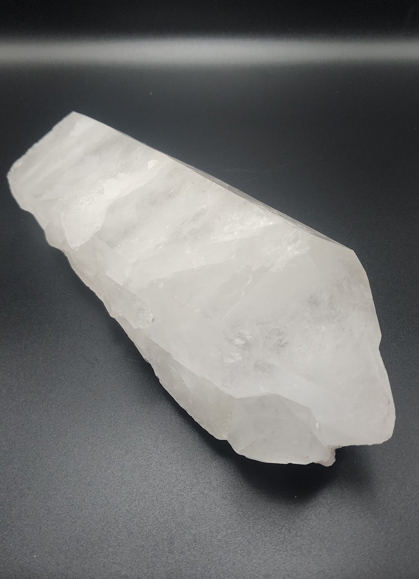 Clear Quartz Point with Babies