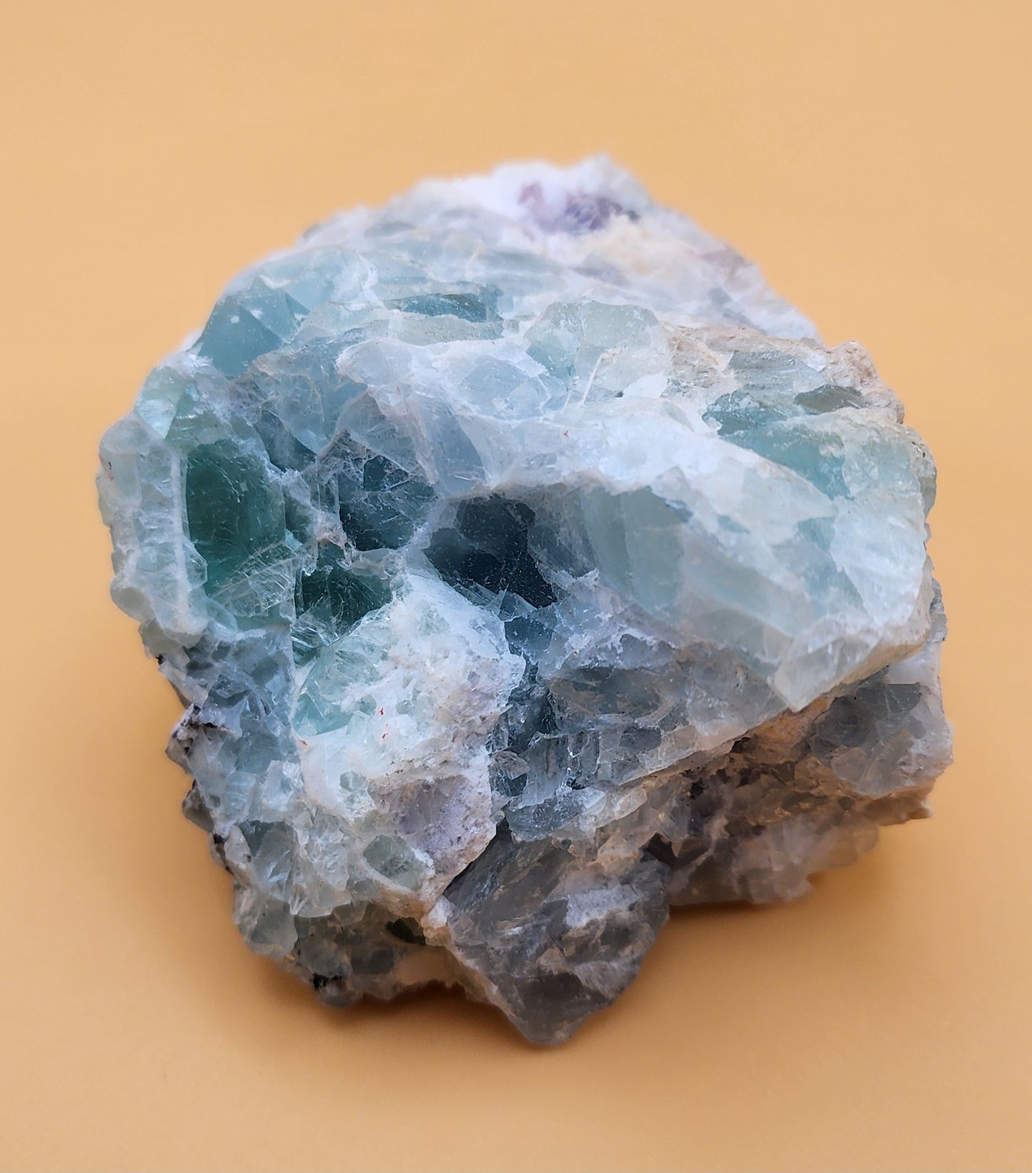 Green Purple Flourite
